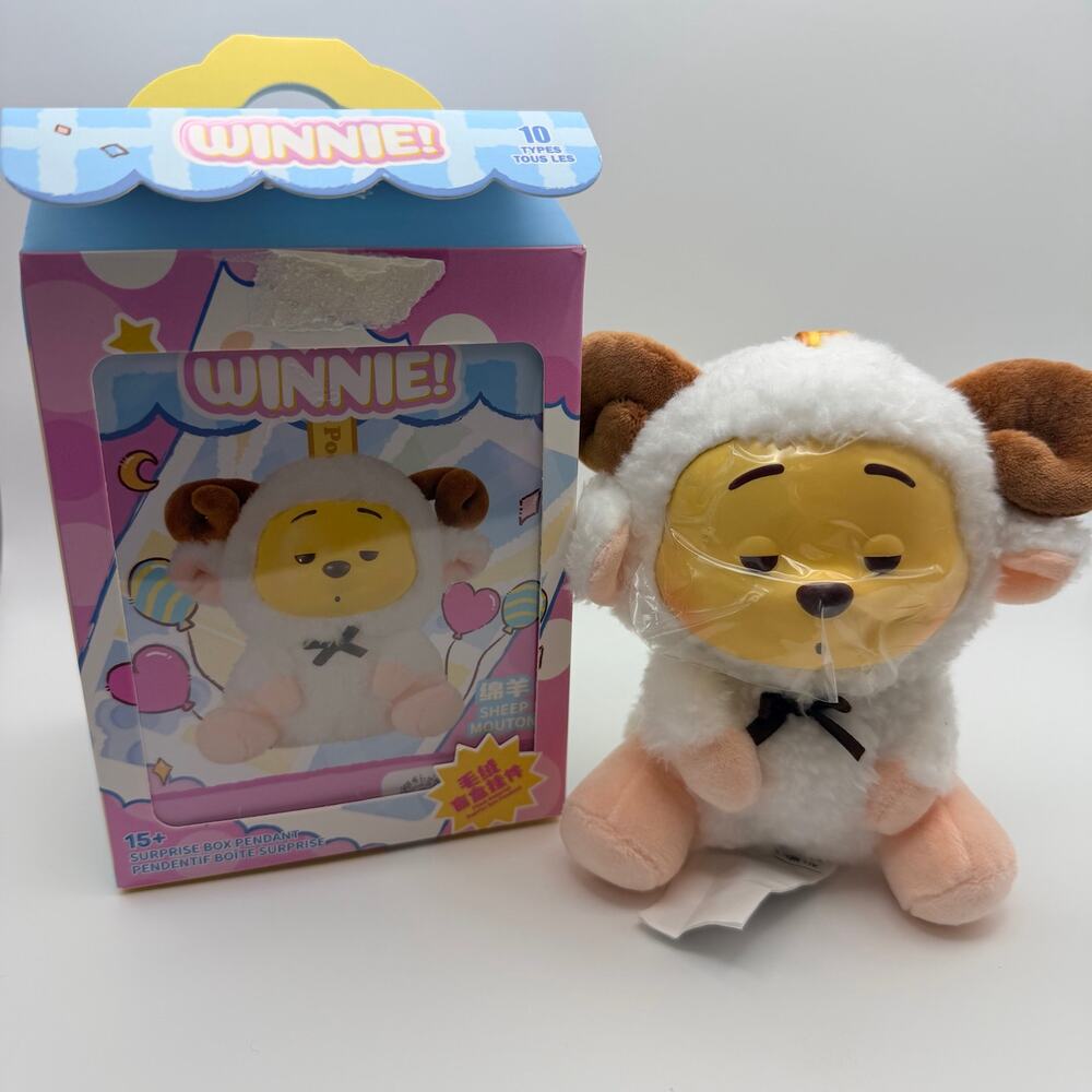 MINISO X Disney Confirmed Winnie the Pooh Sheep Plush Pendant